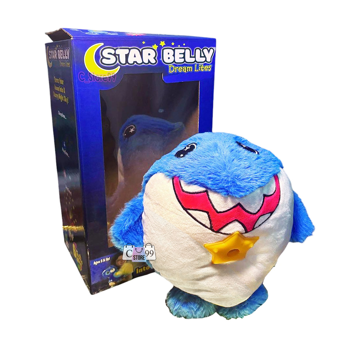 Miniatura 4 de Peluche Tiburón Proyector Nocturno Niños